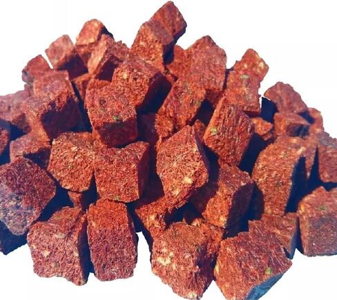 Aquatic Foods Inc. Freeze Dried Beef Heart Mix of Beef Heart, Shrimp, Spinach, Nori, Natural Astaxanthin (Natural Color Enhancer for Fish) for Discus, Cichlids All Tropical and Marine Fish - 10gram in Saudi Arabia