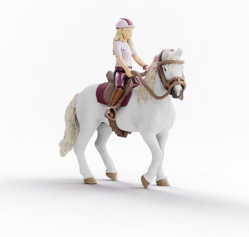 Schleich Horse Club - 6 PC Sofia and Blossom Playset - with Western Rider Action Figure and Horse Figurine - Kids Ages 5+ in Saudi Arabia