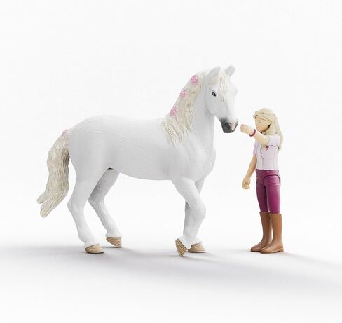 Schleich Horse Club - 6 PC Sofia and Blossom Playset - with Western Rider Action Figure and Horse Figurine - Kids Ages 5+ in Saudi Arabia
