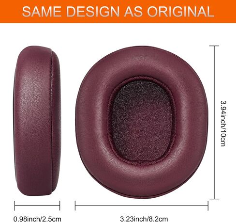 Gvoears Replacement Ear Pads for Skullcandy Crusher Wireless, Crusher ANC/EVO, Hesh ANC/EVO, Hesh 3 Wireless Headphones, Earpads Also Fit for Skullcandy Venue Wireless ANC Headphone, Durable Leather in Saudi Arabia