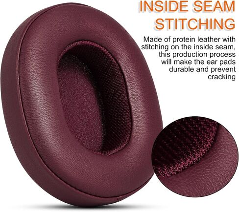 Gvoears Replacement Ear Pads for Skullcandy Crusher Wireless, Crusher ANC/EVO, Hesh ANC/EVO, Hesh 3 Wireless Headphones, Earpads Also Fit for Skullcandy Venue Wireless ANC Headphone, Durable Leather in Saudi Arabia