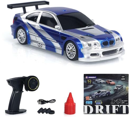 TOUCAN RC HOBBY RTR RC Race Car Gyro 4 * 4 Fully Proportional Control Speed Mini Car Toy 1/43,US in Stock in Saudi Arabia