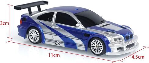 TOUCAN RC HOBBY RTR RC Race Car Gyro 4 * 4 Fully Proportional Control Speed Mini Car Toy 1/43,US in Stock in Saudi Arabia