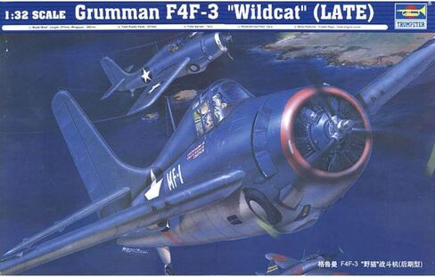 Truffeter F4F3 Wildcat Fighter Virent Version (1/32 Scale) in Saudi Arabia