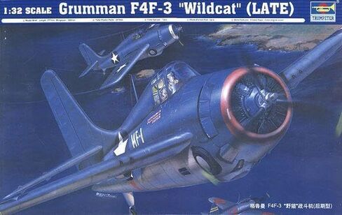 Truffeter F4F3 Wildcat Fighter Virent Version (1/32 Scale) in Saudi Arabia