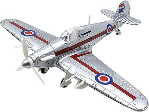 Hawker Hurricane 1:48 Model Airplane Kits - 4D Plastic WWII RAF Fighter Aircraft Assembly for Adults,4D Fighter Assembly Model. (Yellow) in Kuwait