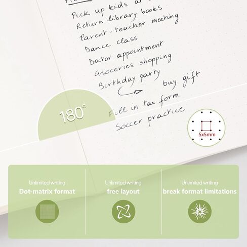 8 Pack Notebooks Journal Bulk ، Soft Cover Notebooks for Women Girls Tethings ؛ المجلات بكميات كبيرة مع 76 صفحة ؛ دفتر الشبكة نقطة ؛ 8.2 "x5.5" دفاتر A5 للعمل ، والسفر ، والأعمال ، والمدرسة ، (أبيض) in Saudi Arabia