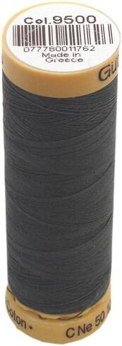 Gutermann Natural Cotton Thread 110yd - Dark Grey in Saudi Arabia