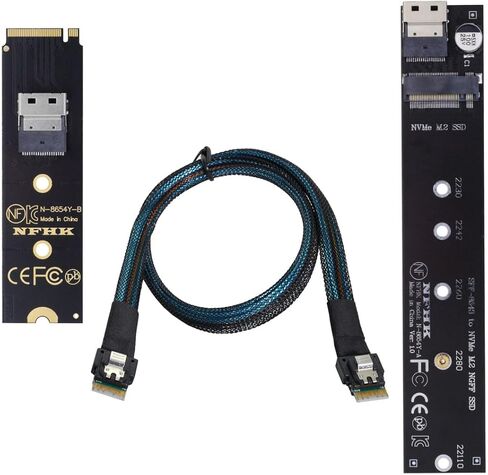 chenyang M.2 22x30mm to 22x80mm NVME M-Key NGFF Extension SSD Upgrade Adapter Compatible with ROG Ally Gaming in Kuwait
