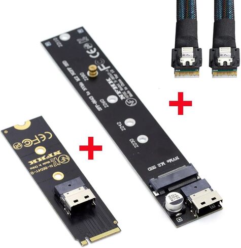chenyang M.2 22x30mm to 22x80mm NVME M-Key NGFF Extension SSD Upgrade Adapter Compatible with ROG Ally Gaming in Kuwait