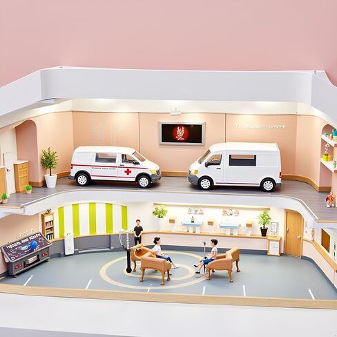 5pcs Dollhouse Mini Metethoscope Care Tools Dollhouse Dolls Miniature Garden Kit ، ملحقات المستشفي in Saudi Arabia