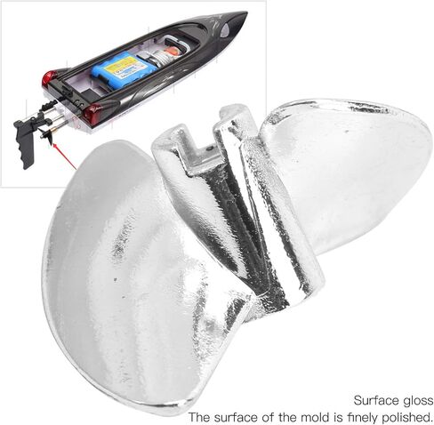 VGEBY Aluminium Alloy RC Boat 2 Blades Propeller, Suitable for Fei-Lun FT016 FT007 FT012 FT009 FT011 FT010 FT016, UDI, Corpe, Hongxun Street RC Boats in Saudi Arabia