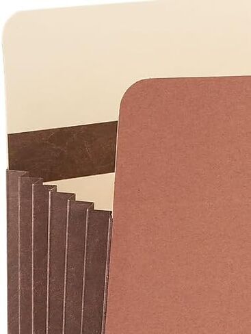 Staples Staples Heavy-Duty Pofty File Pocket ، التوسع 5.25 بوصة ، الحجم القانوني ، البني ، 20/الكرتون (ST704401-CCVS) in Saudi Arabia