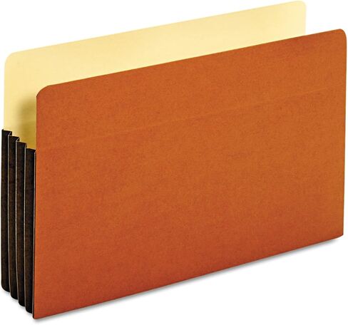 Globe-Weis/Pendaflex Tyvek File Pockets 3.5-Inch Expansion Legal Size 10-Count, Brown (64264) in Saudi Arabia