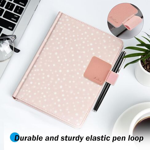 (5 Pack) Pen Loop Holder for Notebooks Journals Planners Tablet Case, Self Adhesive Leather Pencil Holder with Elastic Loop for Pens, Apple Pencil, Stylus Pen -Black in Kuwait