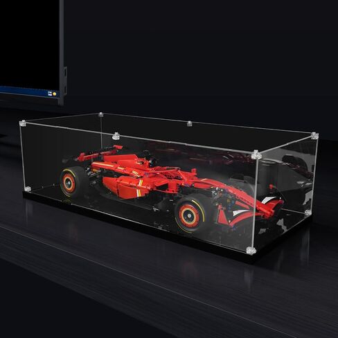 علبة عرض أكريليك لـ LEGO 10295 Porsche 911 Model Car ، صندوق عرض واضح للغبار متوافق مع سيارات Lego Diecast Model 10300 42123 10290 21328 10282 in Kuwait
