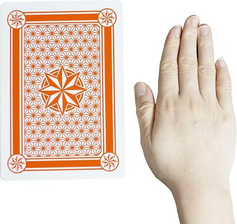 Jumbo Giant Play Card Deck - 5 × 7 بوصة بوكر كبير لكبار السن مجموعة بطاقات لعبة كبيرة كبيرة الحجم جسر يلعب بطاقات لعبة البوكر الضخمة لمتعة عائلة مناسبة لجميع الأعمار in Saudi Arabia