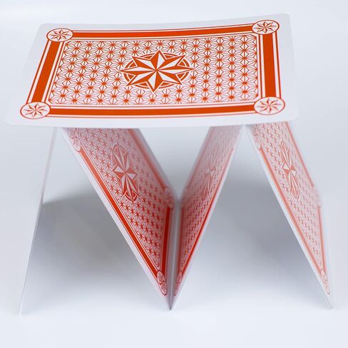 Jumbo Giant Play Card Deck - 5 × 7 بوصة بوكر كبير لكبار السن مجموعة بطاقات لعبة كبيرة كبيرة الحجم جسر يلعب بطاقات لعبة البوكر الضخمة لمتعة عائلة مناسبة لجميع الأعمار in Saudi Arabia