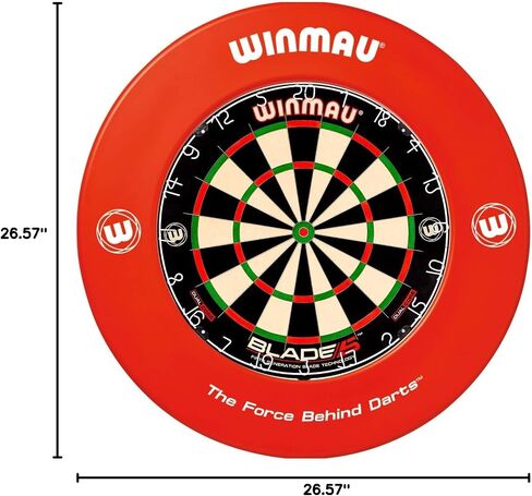 Winmau Printed White Dartboard Surround in Saudi Arabia