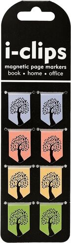 Tree of Life I-Colips Magnetic Page Markers (مجموعة من 8 إشارات مغناطيسية) in Saudi Arabia