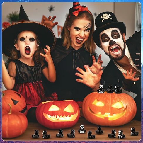 24 PCS Halloween Mini Resin Ducks ، Miniature Halloween Duck Tore in Kuwait