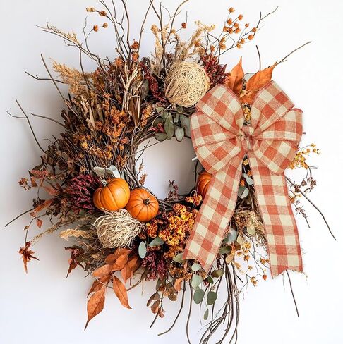 الشريط السلكي ذو اللون الأخضر والبيج المنسوج ، وشريط النسيج المتقلب للحرف DIY ، وأقواس الزهور ، وديكور منزل عيد الميلاد (الأخضر والبيج) in Kuwait