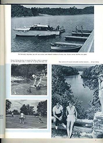1950's Lot of Kentucky Tourism Booklets and Brochures with Photos and Maps in Saudi Arabia