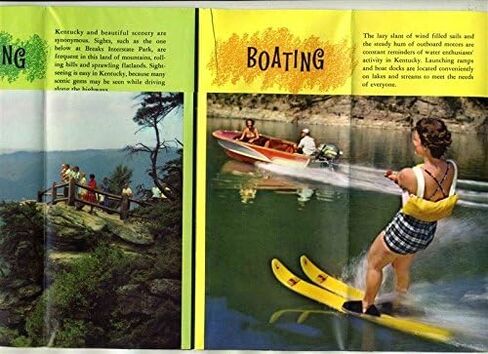 1950's Lot of Kentucky Tourism Booklets and Brochures with Photos and Maps in Saudi Arabia