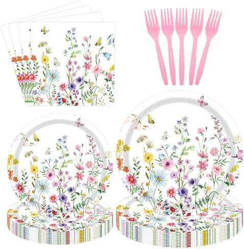 96 PCS Soccer Plates and Napkins Party Supplies و Soccer Birthday Paper Plates Falkins and Forks يمكن التخلص من أدوات المائدة المتاحة للزخارف الحزبية للموضوع الرياضي 24 (كرة القدم) in Kuwait
