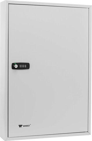 Steel 100 Key Safe Wall Mount Cabinet Storage Key Lock Safe Box with Combo Lock in Saudi Arabia
