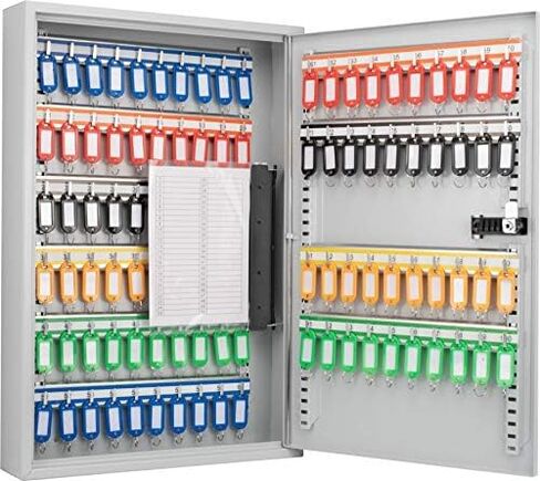 Steel 100 Key Safe Wall Mount Cabinet Storage Key Lock Safe Box with Combo Lock in Saudi Arabia