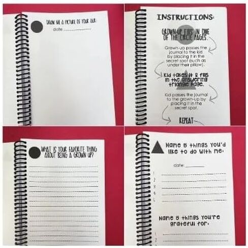 DMDMBSR Just Between You and Me Kid Journal – Back and Forth Journal for Kids, Just You and Me Kid Journal, Between You and Me Kid Journal, Interactive Memory Book for Parents and Children in Saudi Arabia