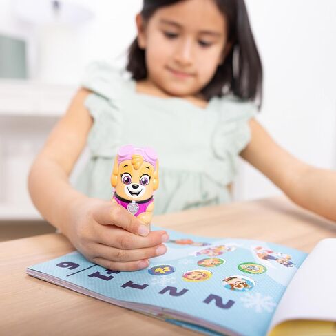 Melissa & Doug Sticker Wow! ™ Paw Patrol Skye Bundle: منصة نشاط من 24 صفحة ، وصياغة ملصقات ، 500 ملصق ، وسادة صغيرة ، وفنون وحرفية تململ لعبة in Saudi Arabia