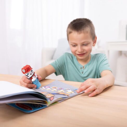 Melissa & Doug Sticker Wow! ™ Paw Patrol Marshall Bundle: منصة نشاط من 24 صفحة ، وصياغة ملصقات ، 500 ملصق ، وسادة صغيرة ، وفنون وحرف تململ لعبة Toy Collible in Saudi Arabia
