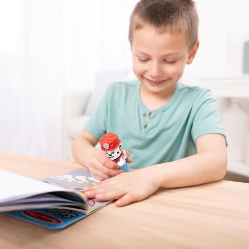 Melissa & Doug Sticker Wow! ™ Paw Patrol Marshall Bundle: منصة نشاط من 24 صفحة ، وصياغة ملصقات ، 500 ملصق ، وسادة صغيرة ، وفنون وحرف تململ لعبة Toy Collible in Saudi Arabia