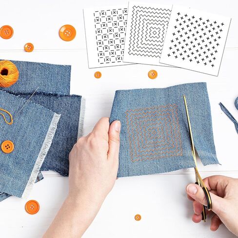 33PCS طقم قالب ساشيكو البلاستيكي 4.7 × 4.7 بوصة قالب نمط ساشيكو لترسم أنماط التطريز اليدوية وتصميم النسيج الإبداع DIY التطريز اليدوي in Saudi Arabia
