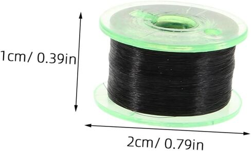 BESPORTBLE 2 Rolls Invisible Conjuring String for Tricks Floating Line for Adults and Beginners Robust Craftsmanship Easy Mastery Magician Accessories Random Color in Saudi Arabia