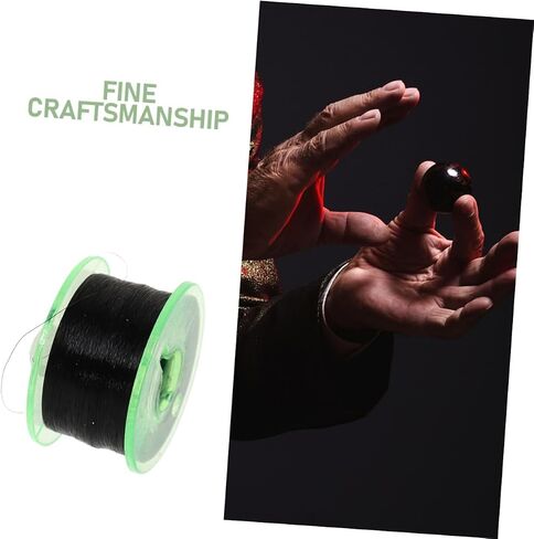 BESPORTBLE 2 Rolls Invisible Conjuring String for Tricks Floating Line for Adults and Beginners Robust Craftsmanship Easy Mastery Magician Accessories Random Color in Saudi Arabia