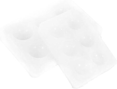 Gadpiparty 2pcs لوحة صينية الطلاء السيليكون لطلاء الزيت المائي وصياغة صواني خلط خفيفة الوزن سهلة التنظيف لمشاريع فنية DIY ولوحة الوجه in Kuwait