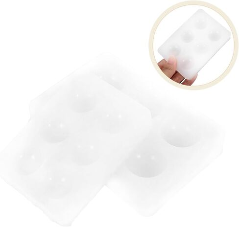 Gadpiparty 2pcs لوحة صينية الطلاء السيليكون لطلاء الزيت المائي وصياغة صواني خلط خفيفة الوزن سهلة التنظيف لمشاريع فنية DIY ولوحة الوجه in Kuwait