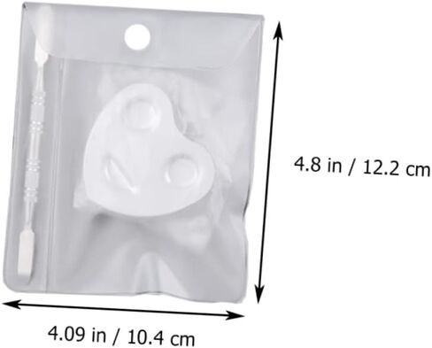 JOJOFUNY 2SETS ART ART ART PLATE PLATE PLATE PLATE للمكياج وتصميم الأظافر حلقة قلب للمنزل والصالون استخدام in Saudi Arabia