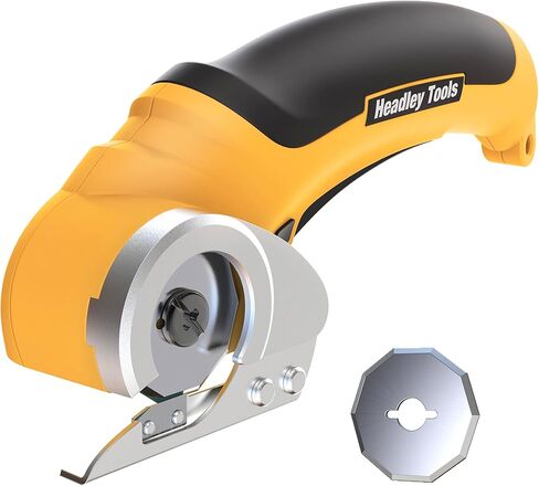 أدوات Headley Cordless Cortter Cutter 4.2v ، قاطع صندوق صغير كهربائي ، مقص كهربائي قابل لإعادة الشحن ، قاطع السجاد مع شفرة بديلة وقفل أمان للحزم/الجلود/البلاستيك ، وردي in Kuwait