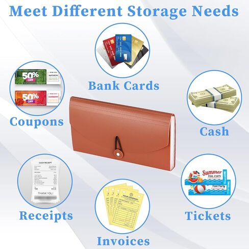 BTSKY 3 Pack Expanding File Folder – New 13 Pockets Small Accordion File Folder Expandable Card Ticket Holder File Storage Folder Check Bill Receipt Folders Plastic Wallet Case (Grey) in Saudi Arabia