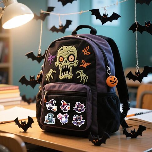 Halloween Sticker Book, 54 Sheets 366 Pcs Journaling Scrapbooking Stickers for Journaling Scrapbooking Bullet Journals Planners Letter Card Making Collage Art Crafts Water Bottle in Kuwait