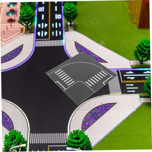 DIY Street Layout Model Learning Props for Miniature Landscape Road Simulation for Family Interaction and Safety Feary for Model Photography and Creative in Kuwait