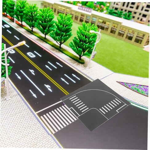 DIY Street Layout Model Learning Props for Miniature Landscape Road Simulation for Family Interaction and Safety Feary for Model Photography and Creative in Kuwait