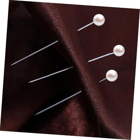 1set Pearl Head Pins for Sewing Quilting and Crafting Durable Easy to Handle for DIY Wedding Decor and Corsages Plated Design 600pcs in Saudi Arabia
