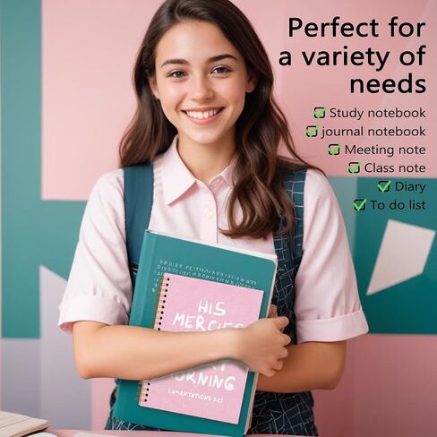 Bible Study Notebook, Bible Note Taking Supplies Notebook Journal, Cute notebook, Bible Study Notebook Supplies Gifts Notebook for Teen Girls Student Teacher 5.5x8.3 inch in Kuwait