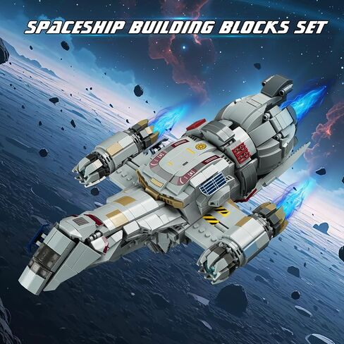 Firefly-Class Spaceship Building Set, Sci-Fi Space Wars Ship Model Toys, Compatible with Lego, Collectible Creative Building Blocks for Adults, Aged 18+ (1345 PCS) in Saudi Arabia