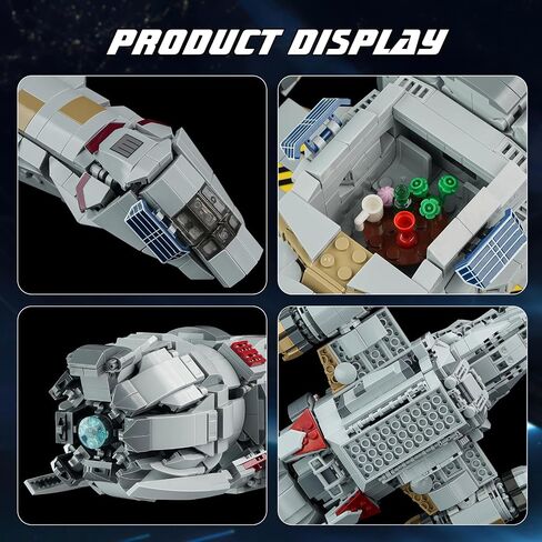 Firefly-Class Spaceship Building Set, Sci-Fi Space Wars Ship Model Toys, Compatible with Lego, Collectible Creative Building Blocks for Adults, Aged 18+ (1345 PCS) in Saudi Arabia